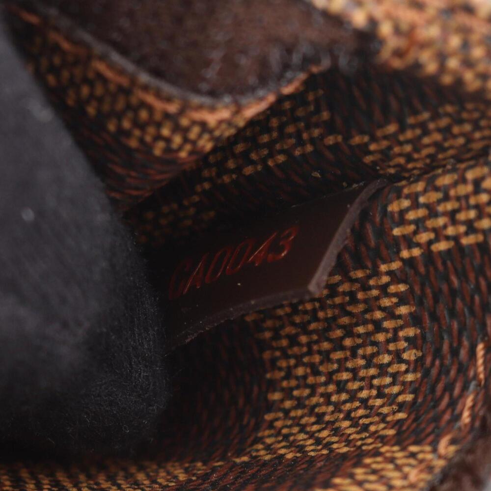 LOUIS VUITTON Authentic Brown Damier Leather Fanny Pack - Picture 5 of 8